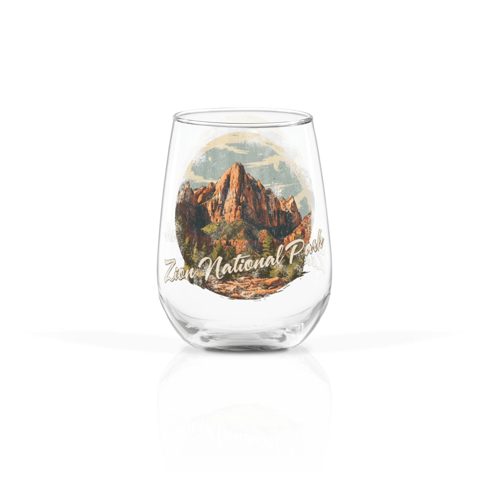 Clear 17oz Stemless Wine Glass