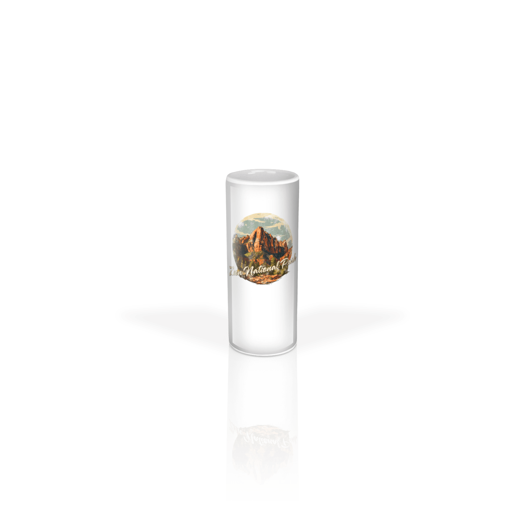 Ceramic Shooter 3oz White